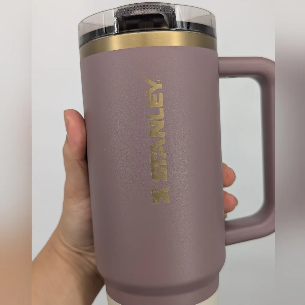 New STANLEY Quencher H2.0 Protour Tumbler cup 40 OZ Cashmere 🍂🍁 Fall 2025 - Picture 2 of 9